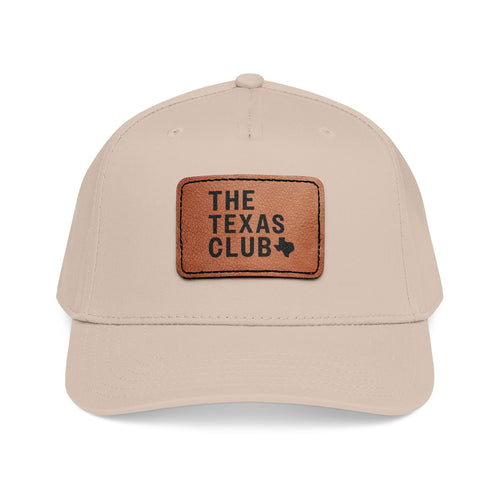 The Texas Club Leather Patch Baseball Hat