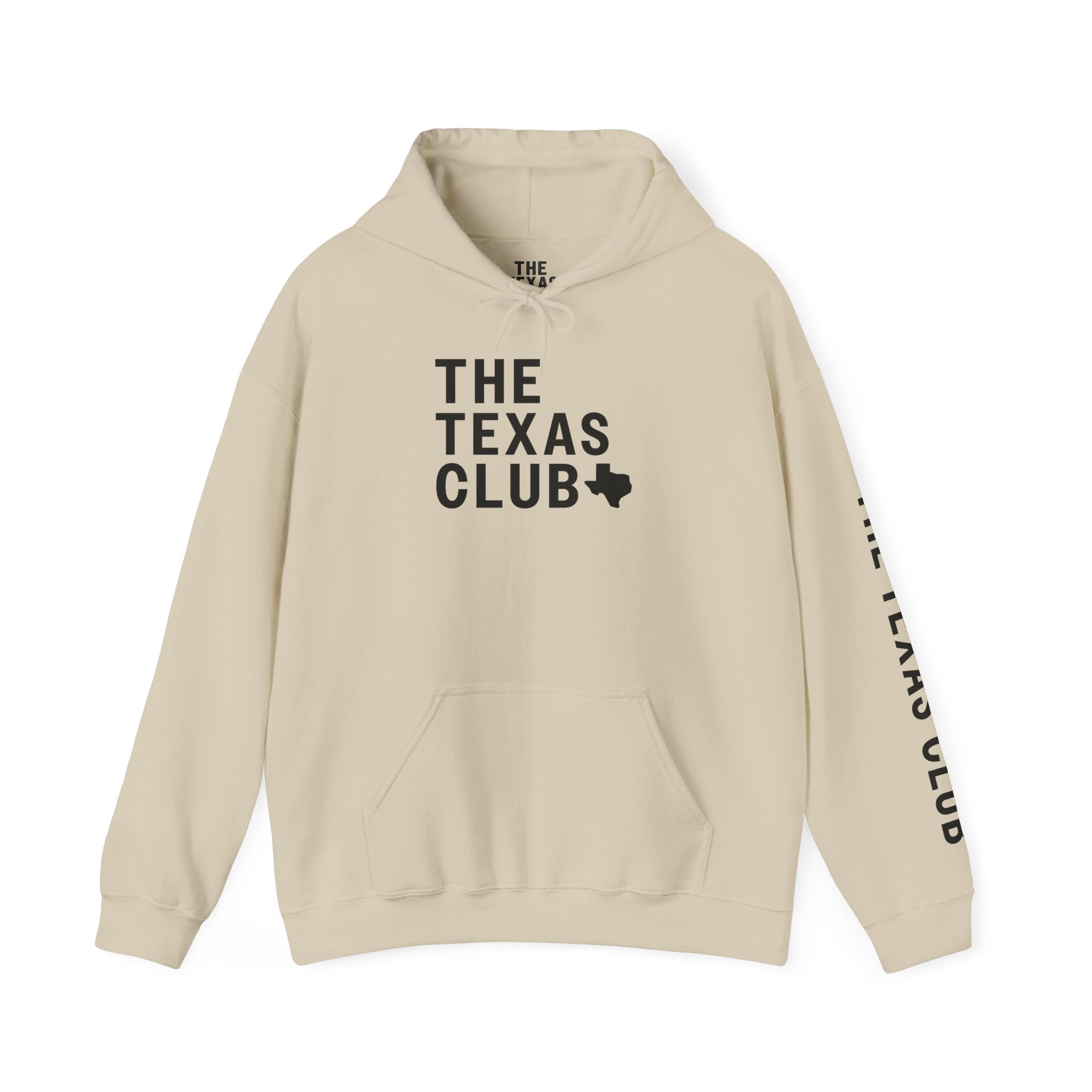 The Texas Club Women's Logo and Sleeve Hoodie