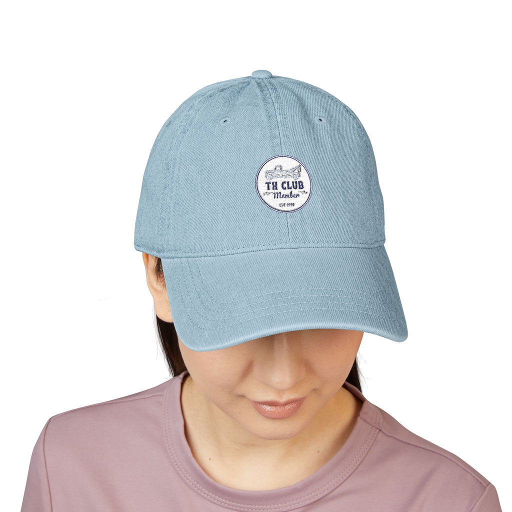 The Texas Club Embroidered Mechanic Patch Cap