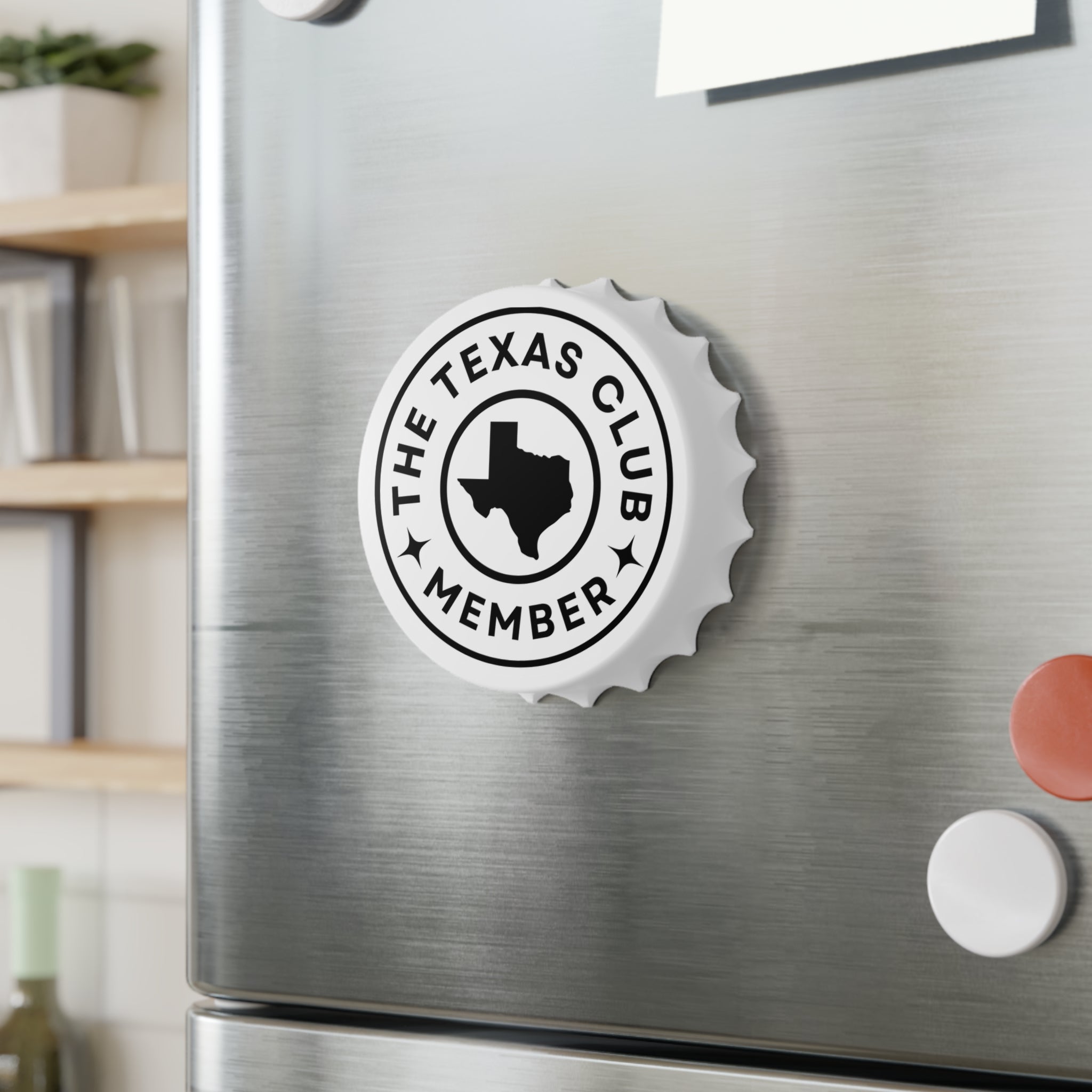 The Texas Club Member Bottle Opener