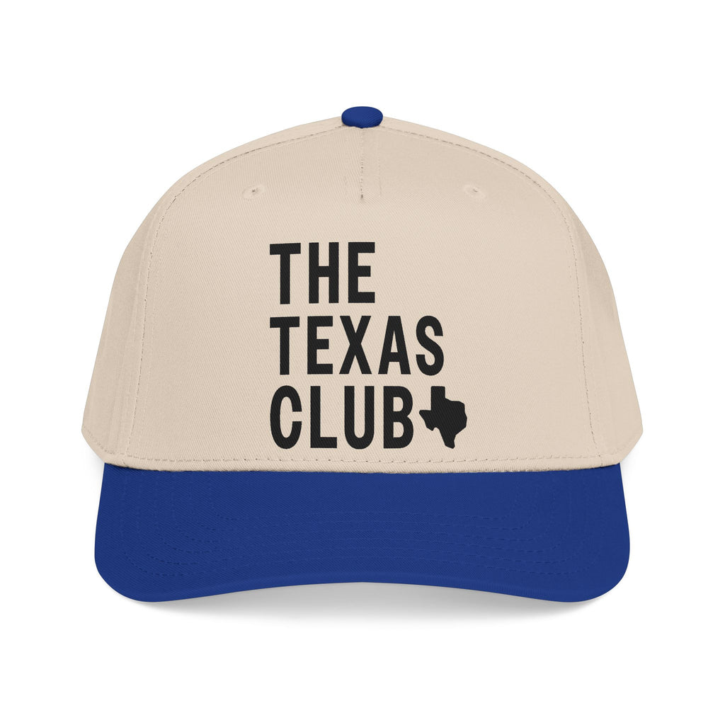The Texas Club Logo Mid Profile Baseball Hat