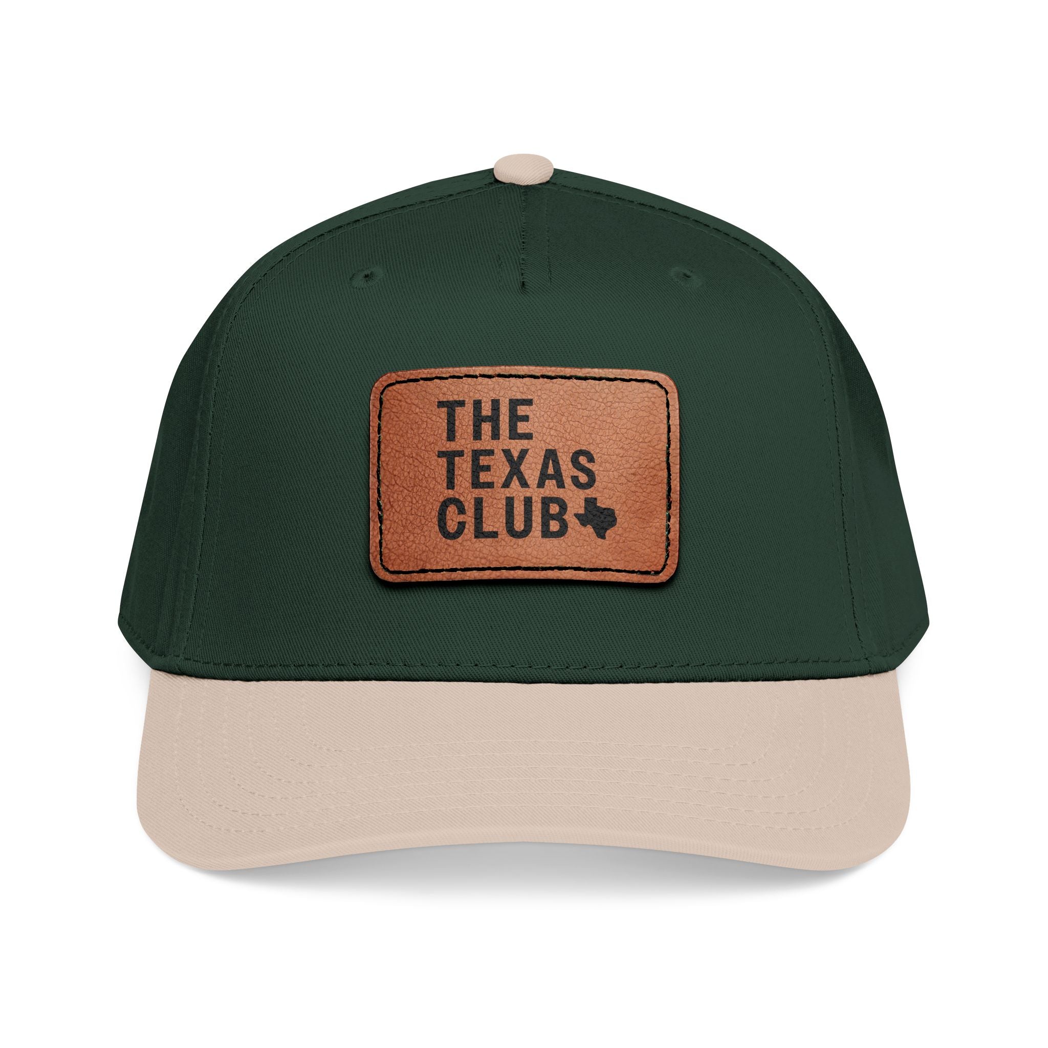 The Texas Club Leather Patch Baseball Hat