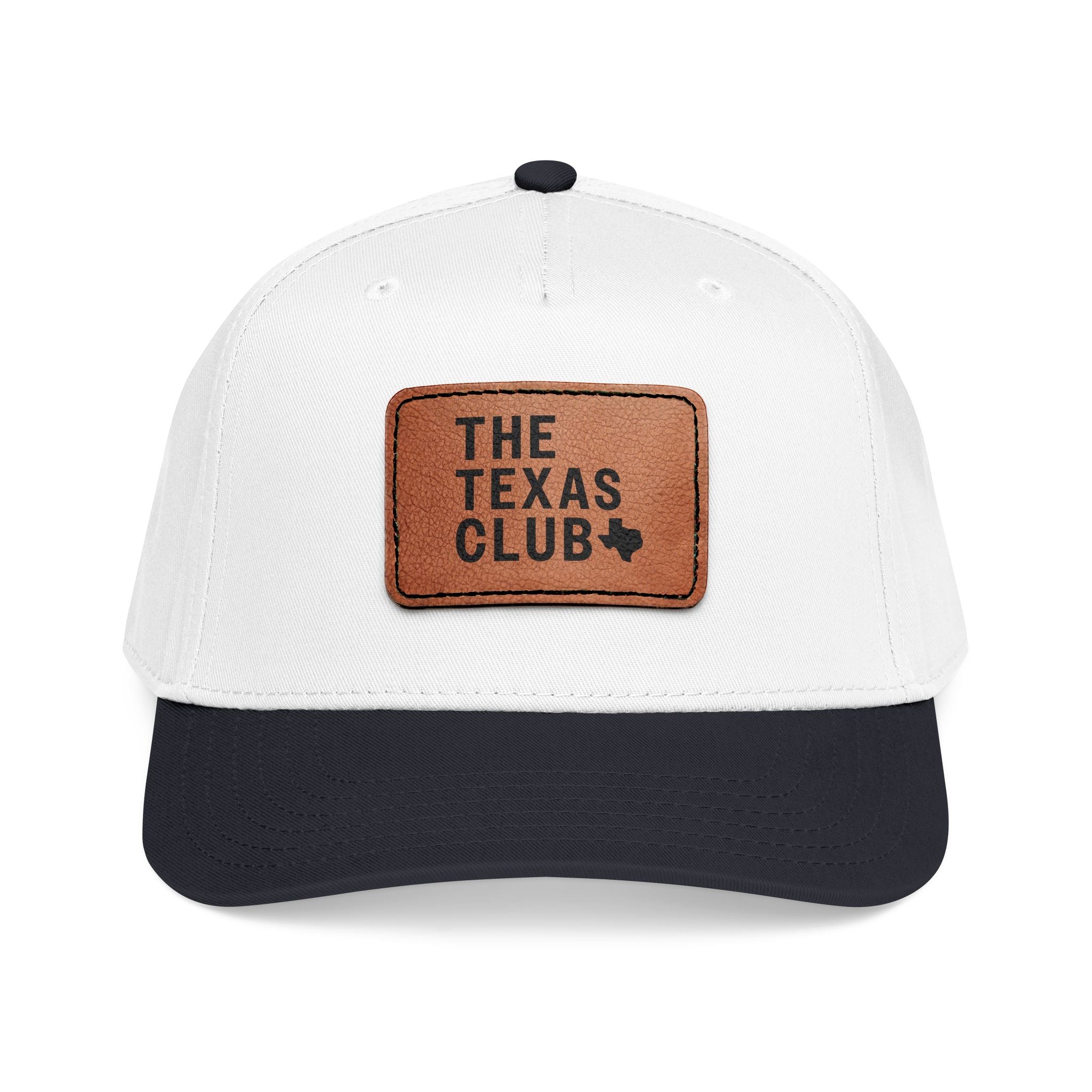 The Texas Club Leather Patch Baseball Hat