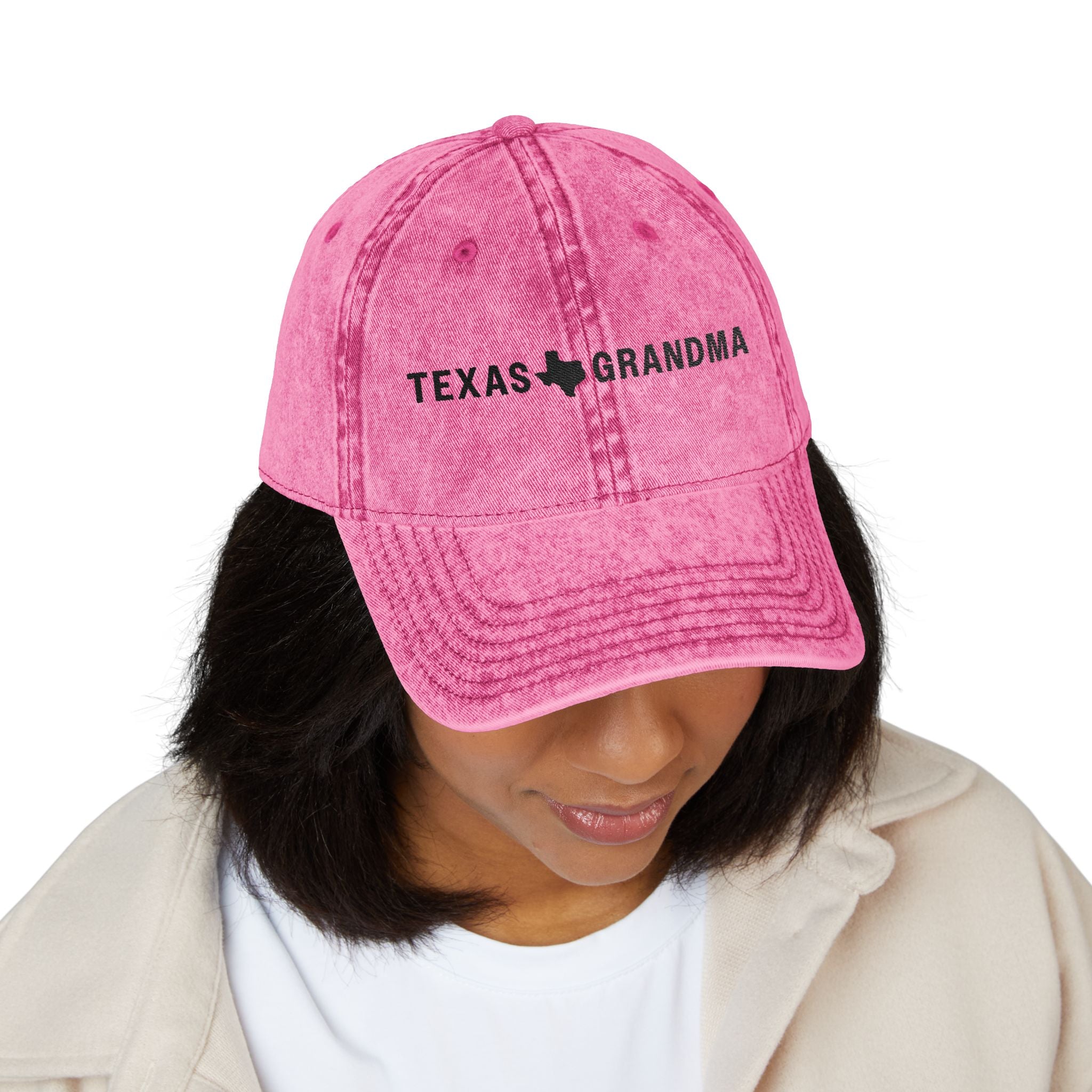 The Texas Club Texas Grandma Vintage Embroidered Hat
