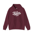 The Texas Club Men's Maroon Texas Hoodie