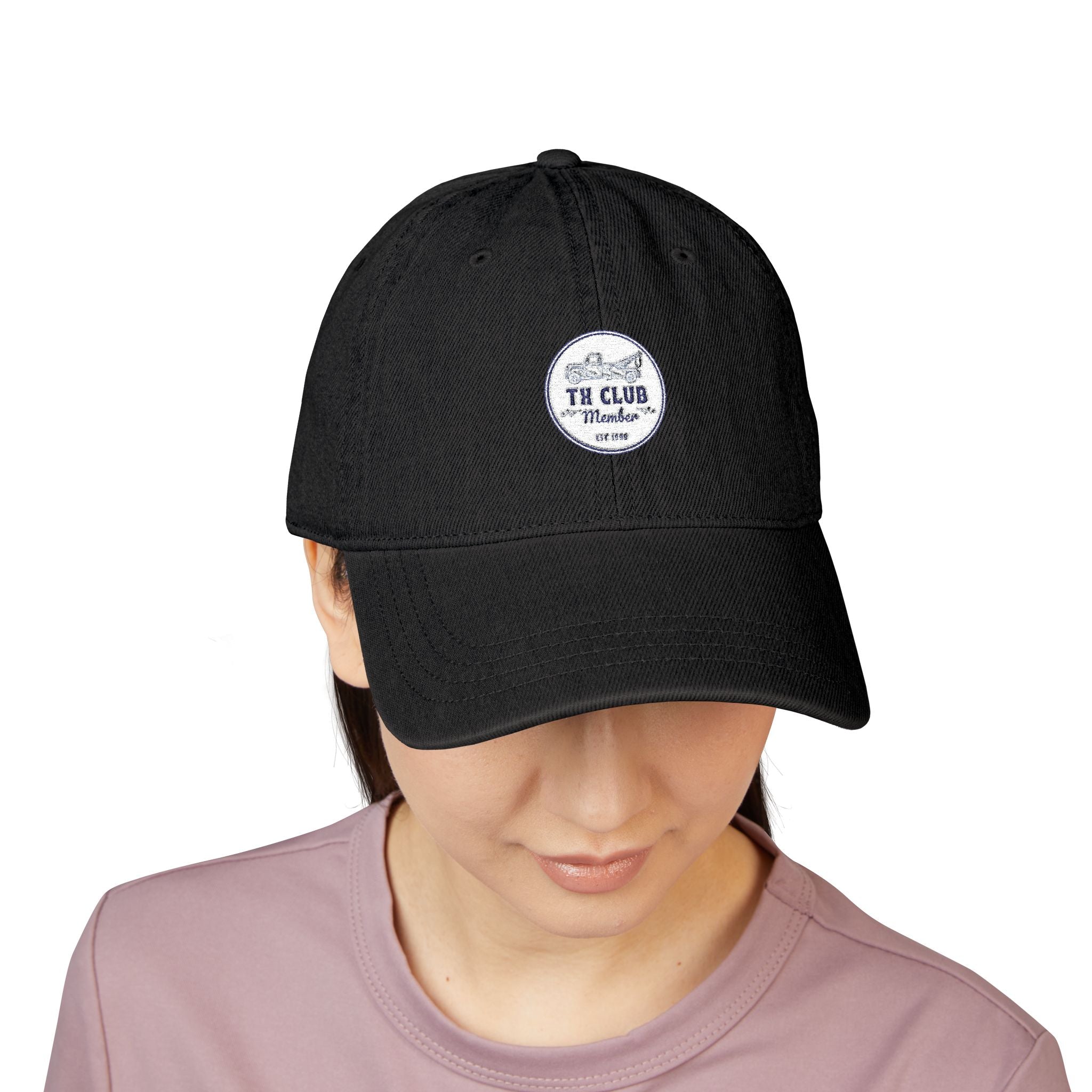 The Texas Club Embroidered Mechanic Patch Cap