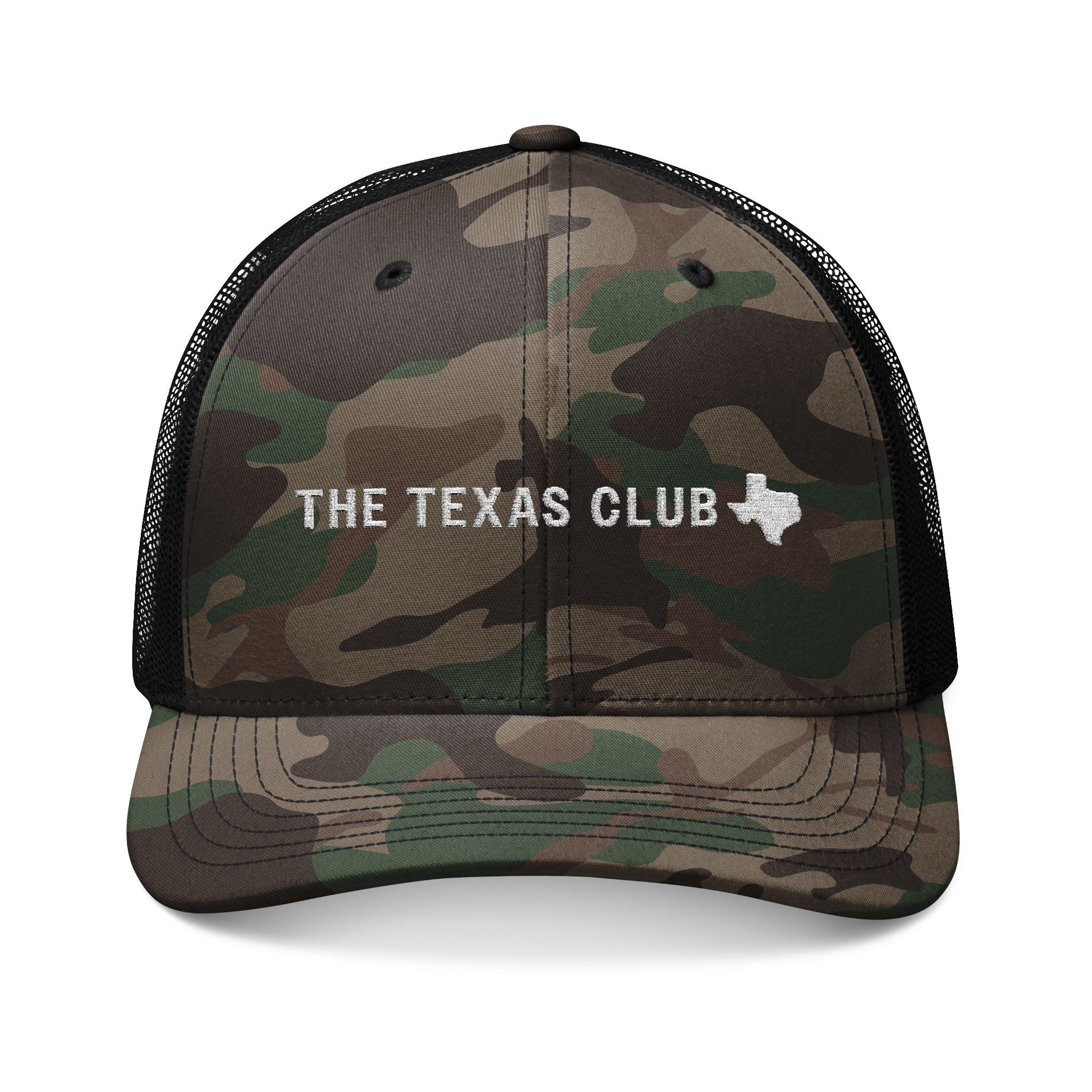 The Texas Club Camouflage Trucker Hat
