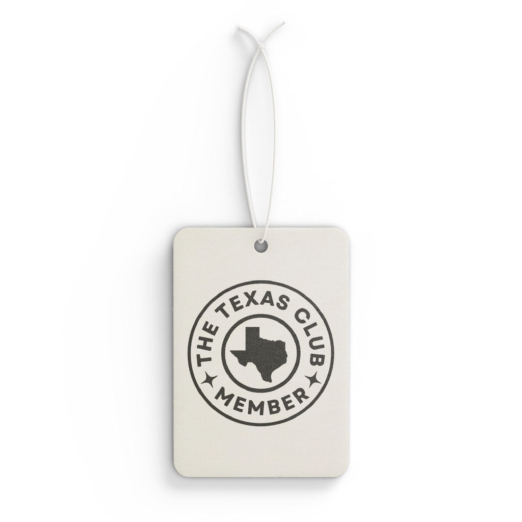 The Texas Club Member Car Air Freshener