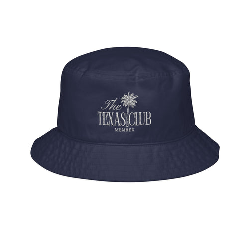The Texas Club Embroidered Beach Bucket Hat