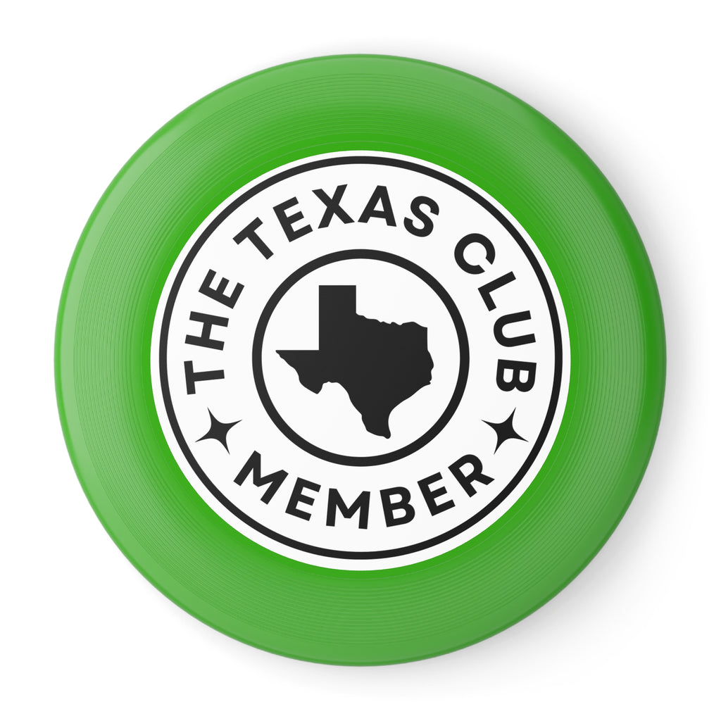 The Texas Club Frisbee