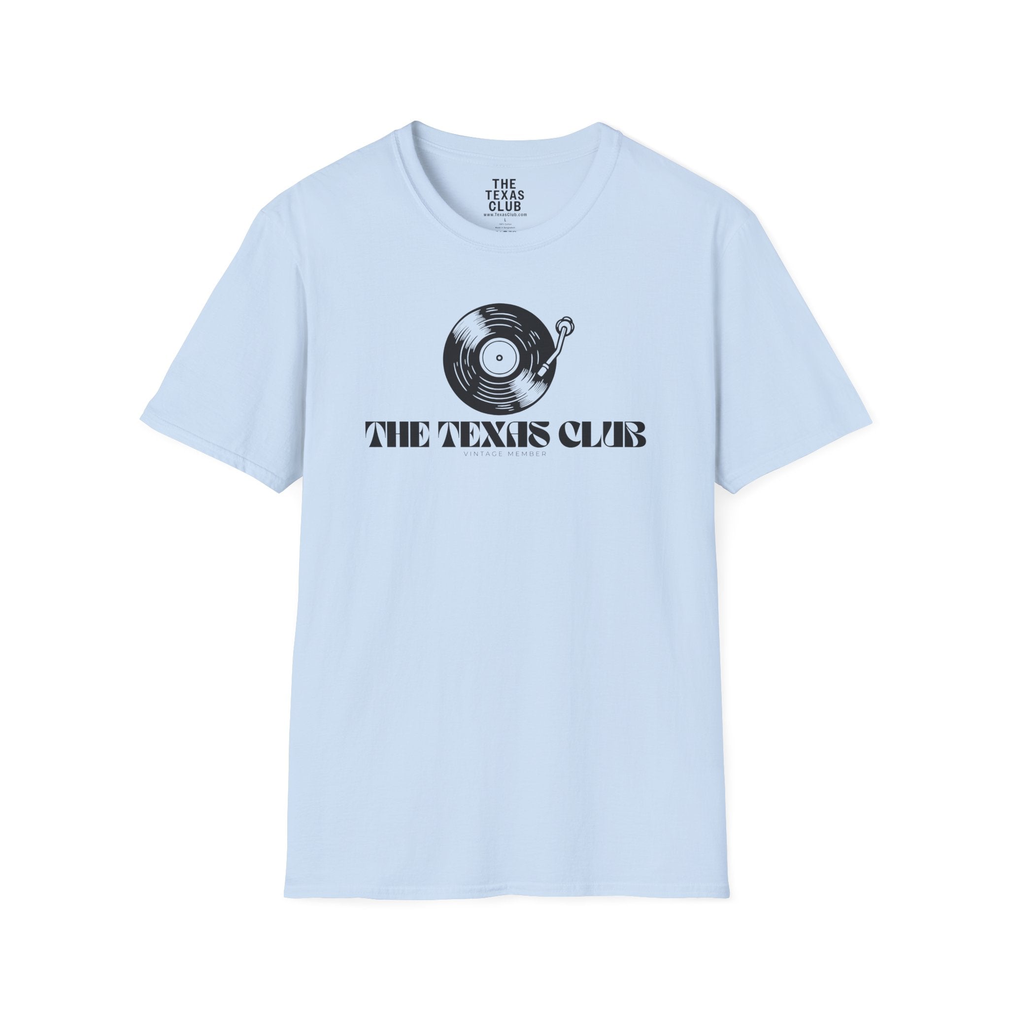 The Texas Club Men's Record Player T-Shirt