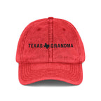 The Texas Club Texas Grandma Vintage Embroidered Hat