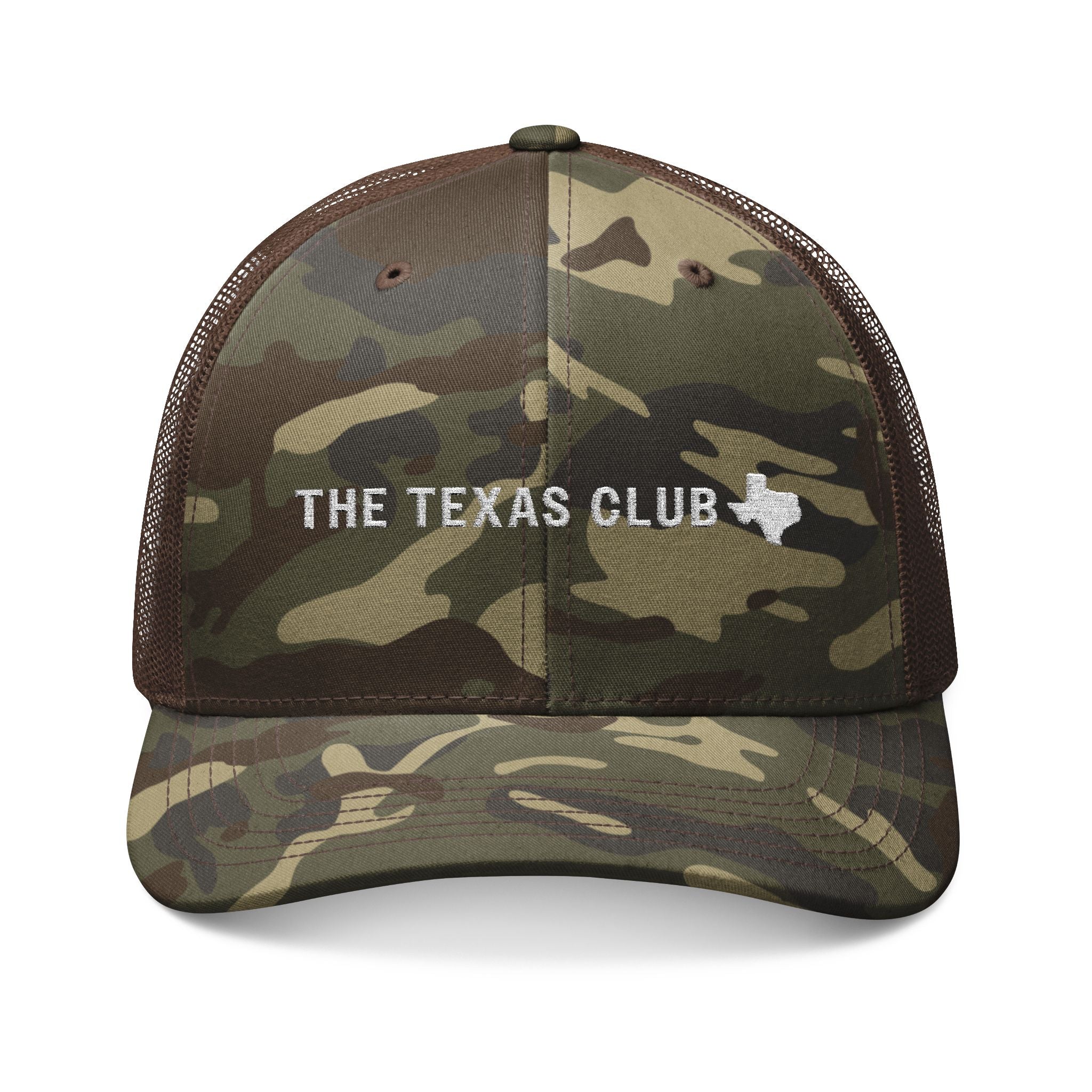 The Texas Club Camouflage Trucker Hat
