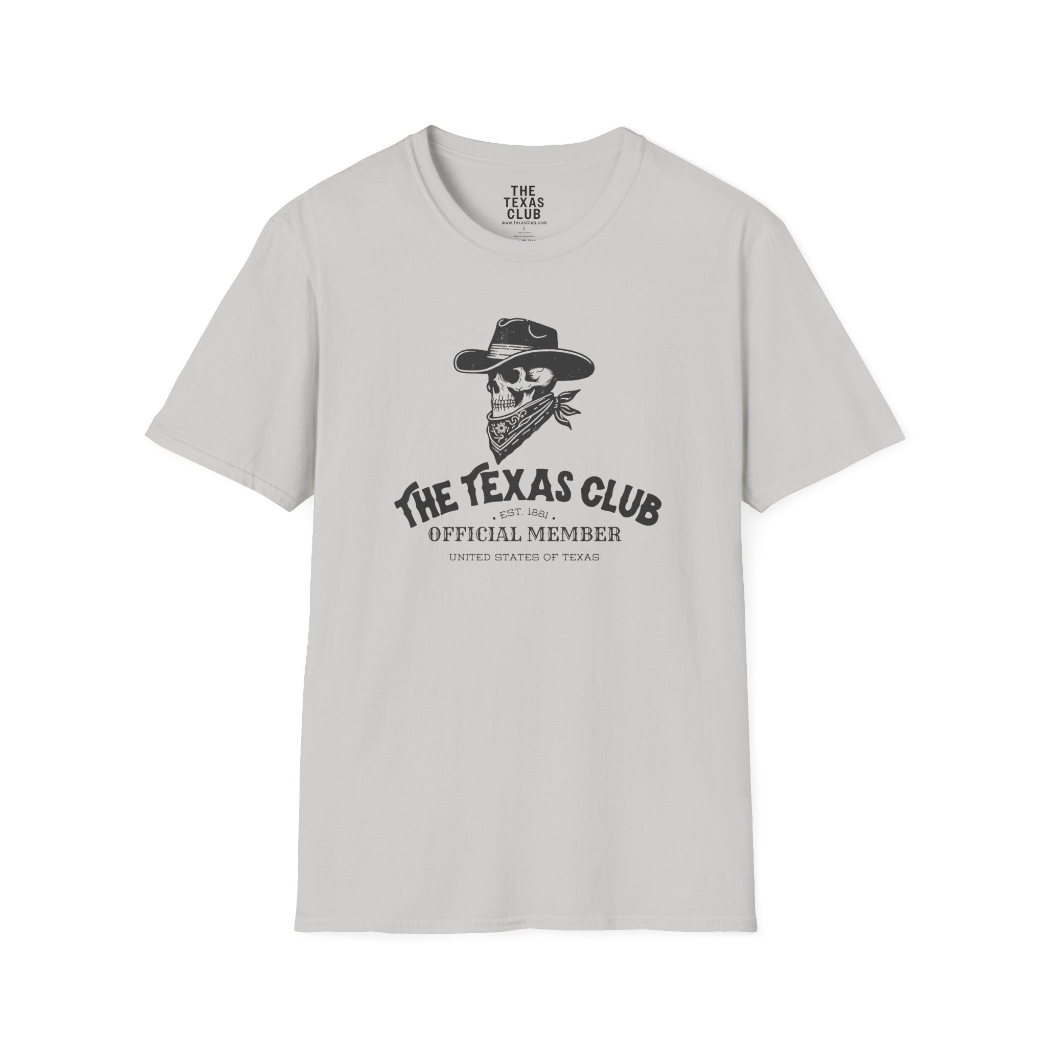 The Texas Club Men's Skull Cowboy T-Shirt