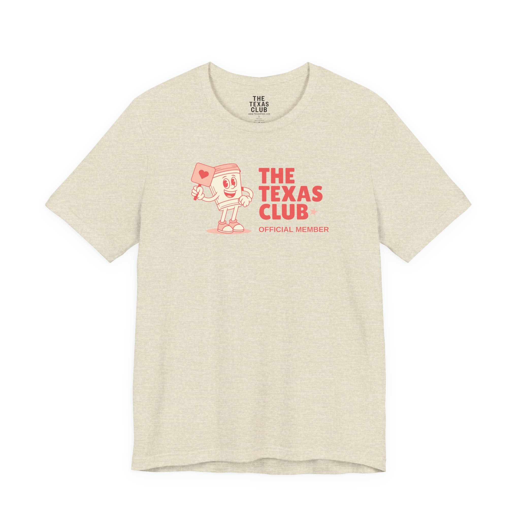 The Texas Club Women's Coffee Cartoon T-Shirt