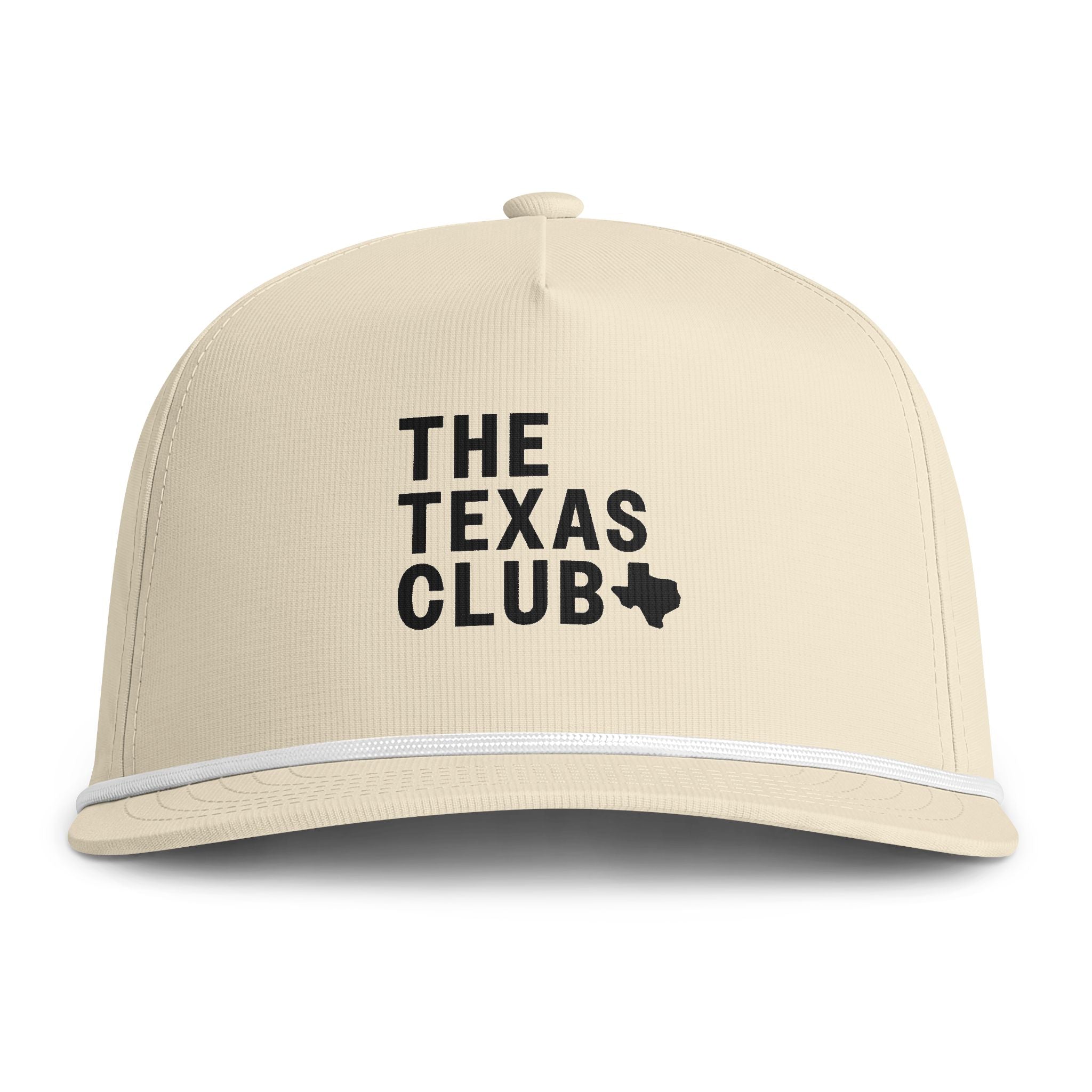 The Texas Club Original Logo Rope Hat