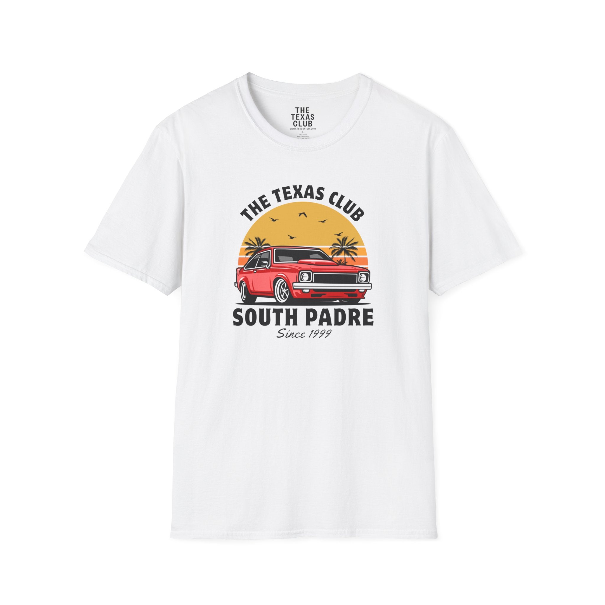 The Texas Club Men's Car South Padre T-Shirt
