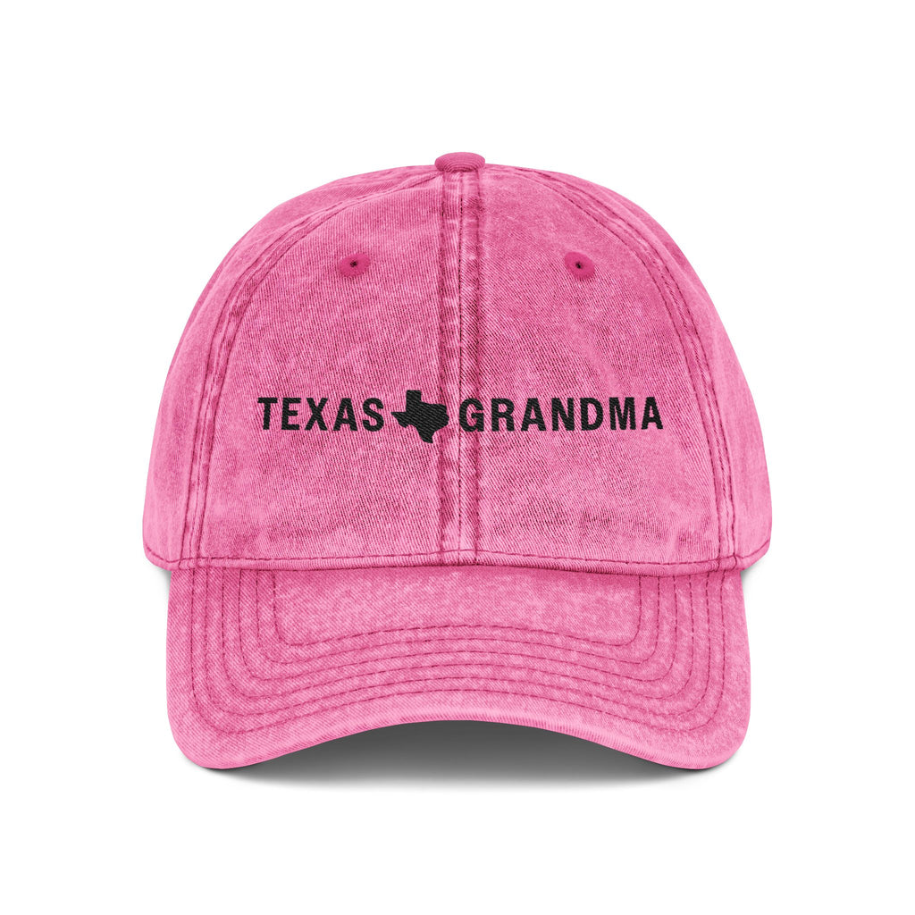 The Texas Club Texas Grandma Vintage Embroidered Hat
